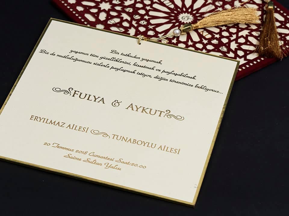 Alyans Davetiye 2018 2