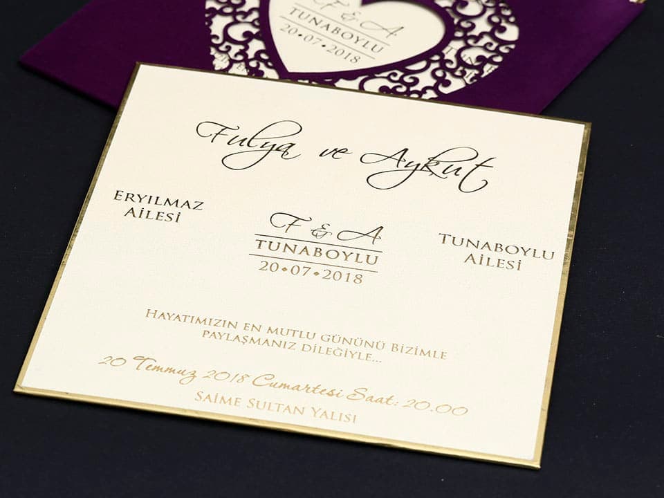 Alyans Davetiye 2028 2