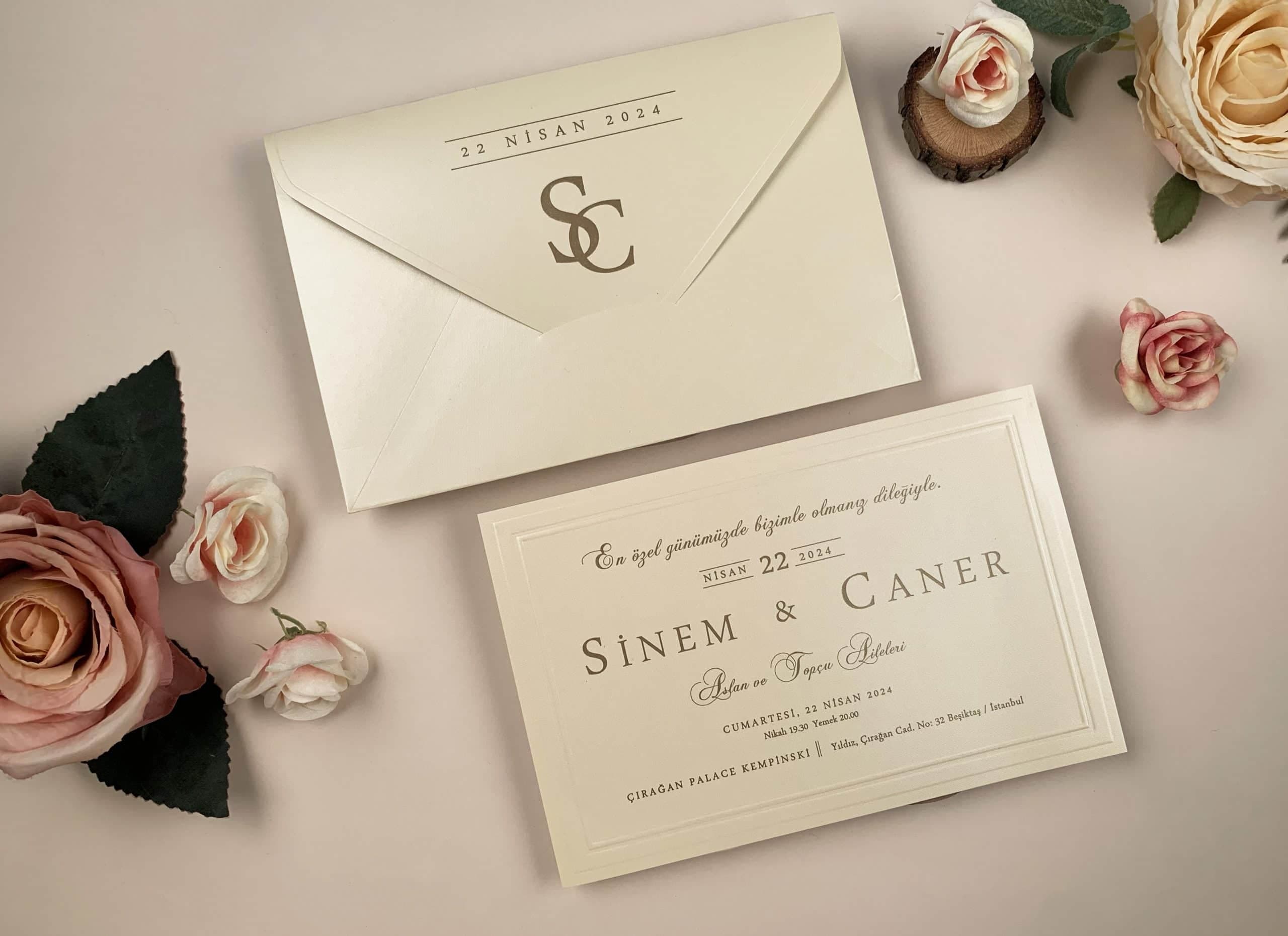 Emniyet Davetiye Ela-Elite 96960