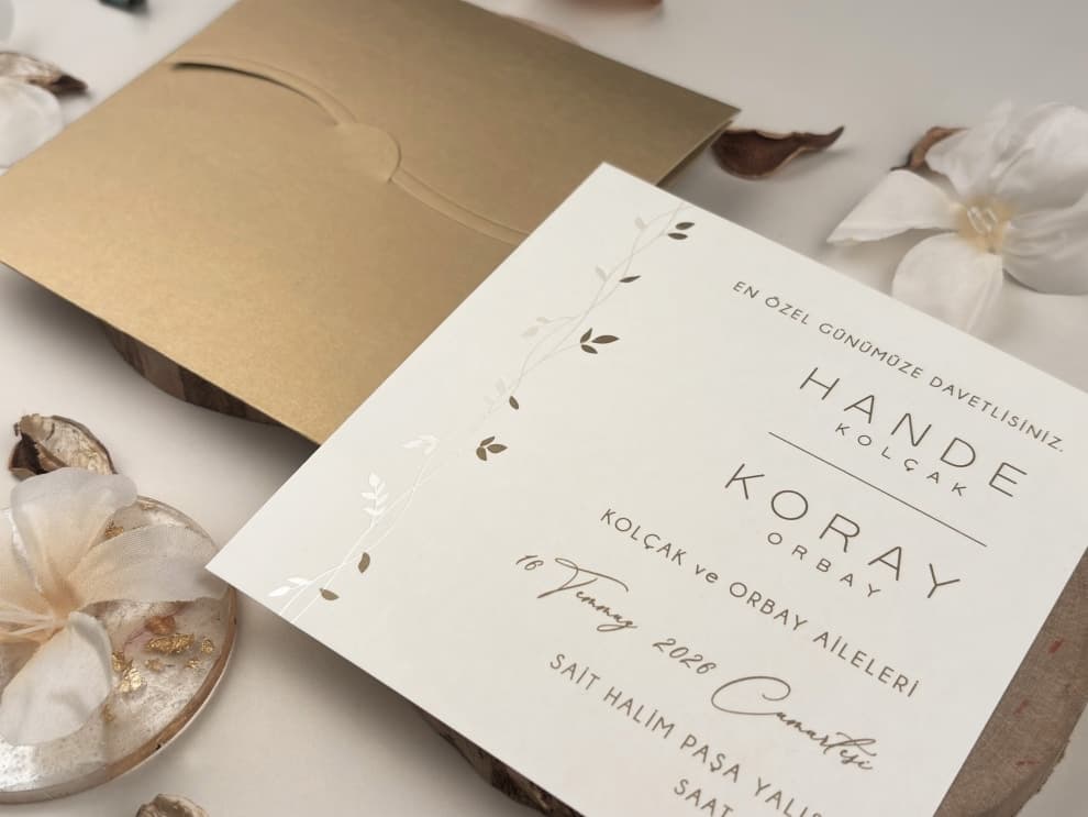 Emniyet Davetiye Elite 13311 3