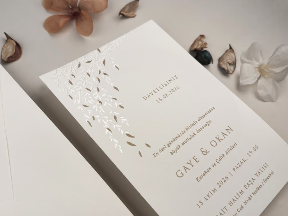 Emniyet Davetiye Elite 13315 4