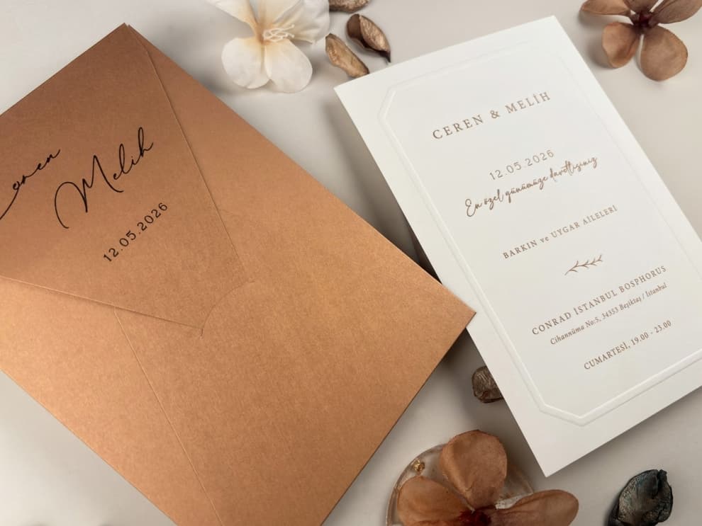 Emniyet Davetiye Elite 13316 2