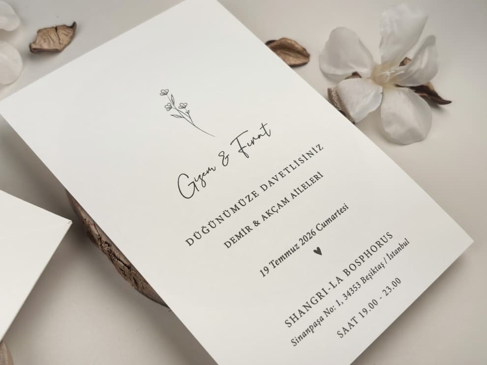 Emniyet Davetiye Elite 13319 3