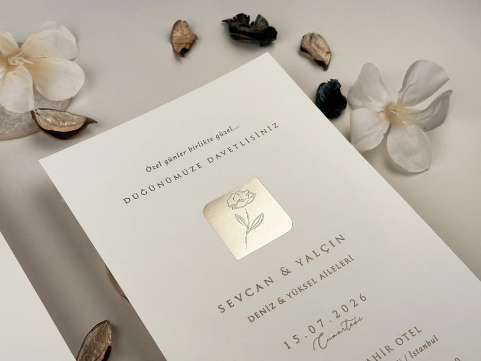 Emniyet Davetiye Elite 13321 3