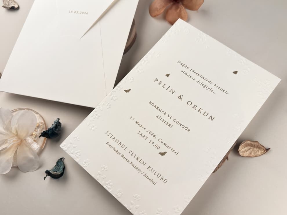 Emniyet Davetiye Elite 13326 3