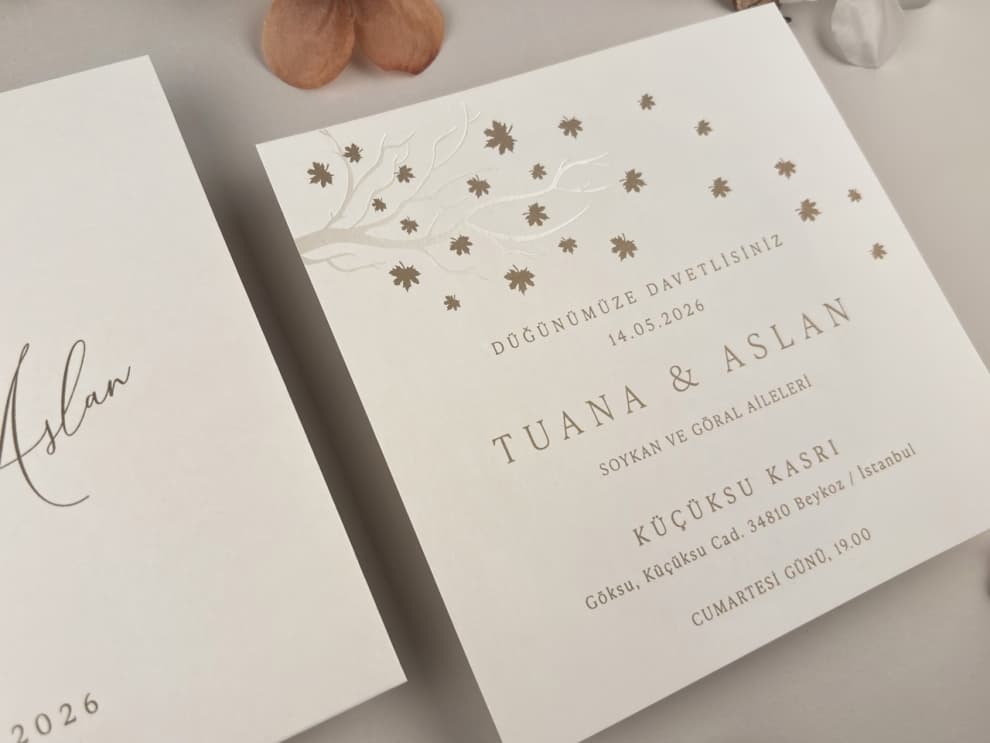 Emniyet Davetiye Elite 13333 3