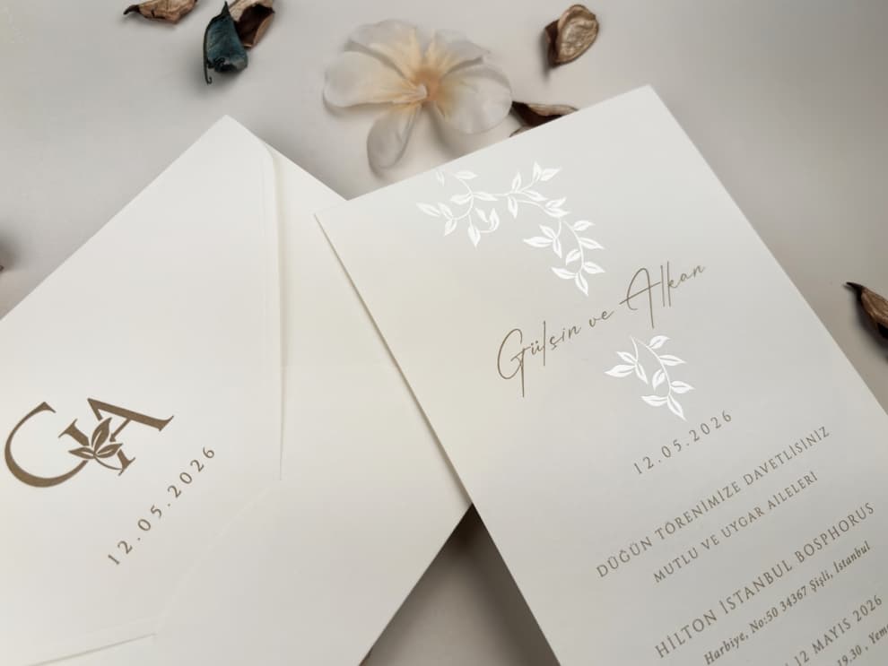 Emniyet Davetiye Elite 13335 2