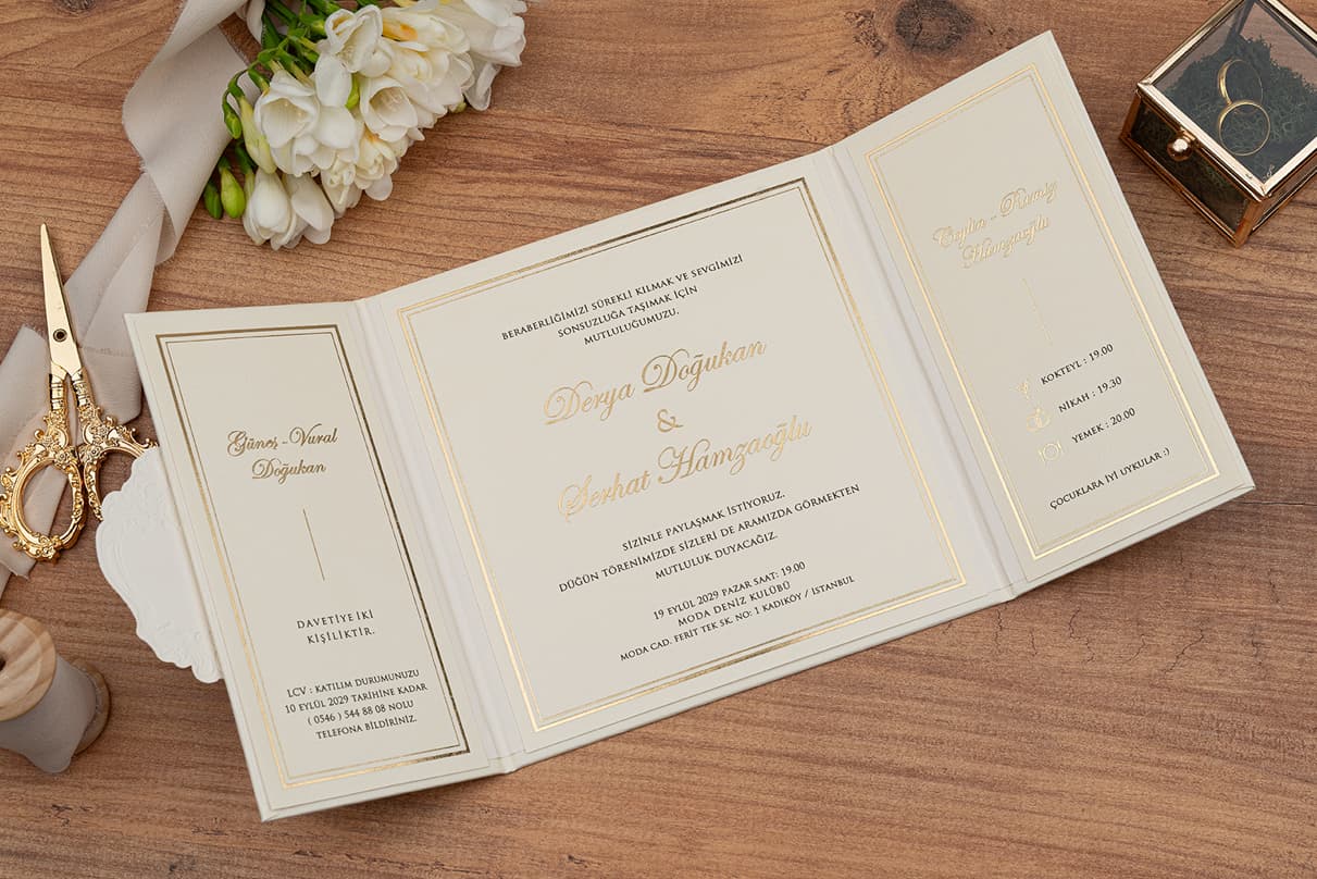 Erdem Davetiye 5104 Jelatinli 3