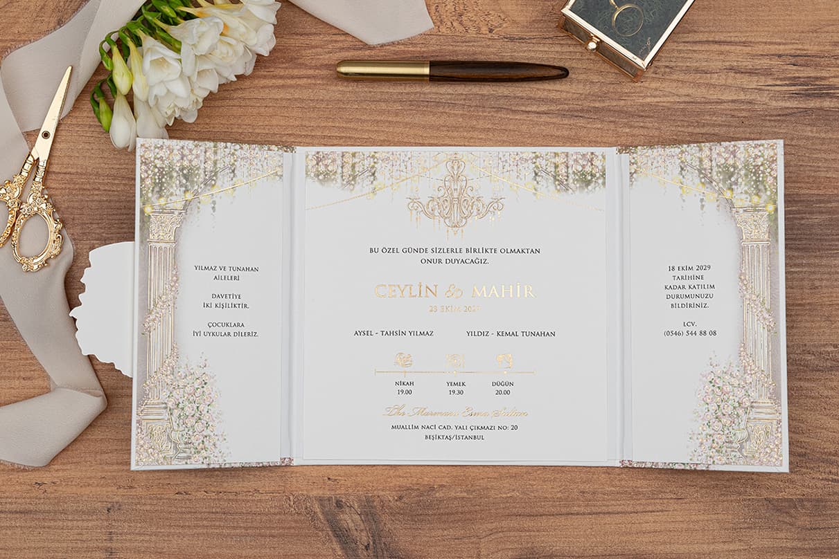 Erdem Davetiye 5109 Jelatinli 3