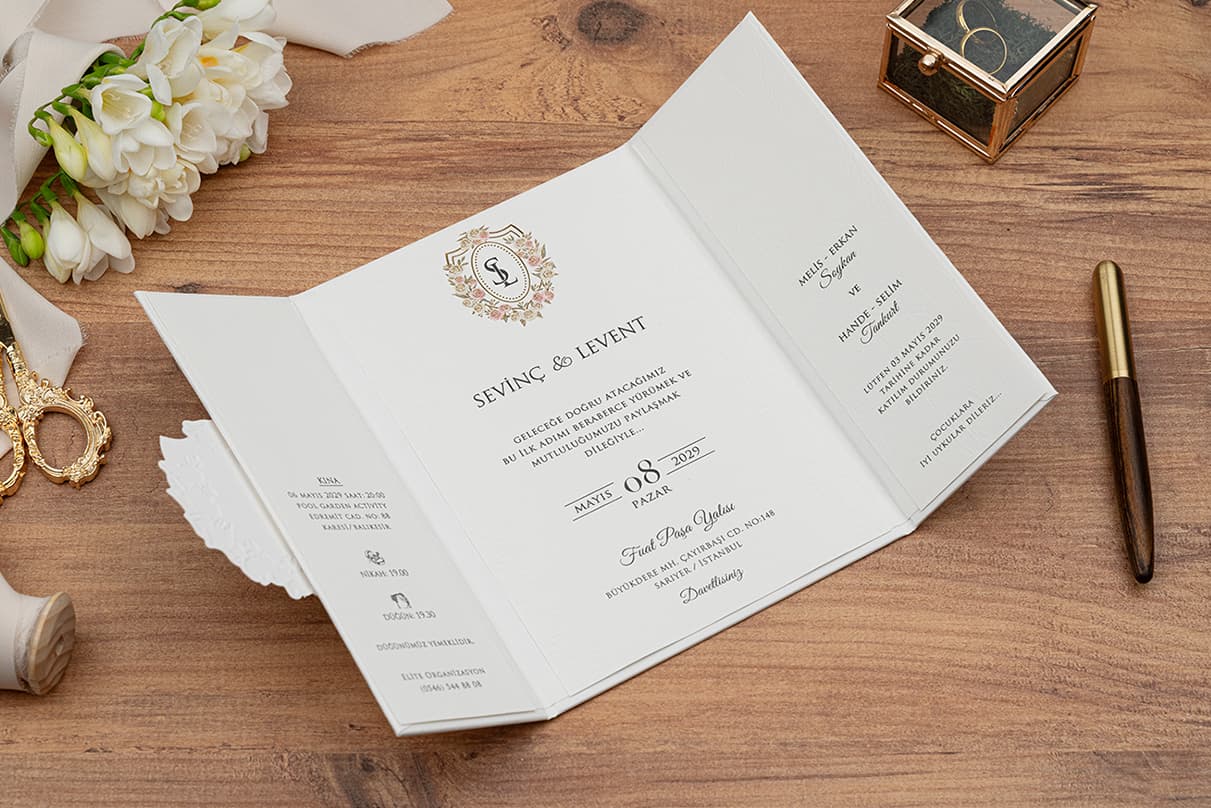 Erdem Davetiye 5112 Jelatinli 3