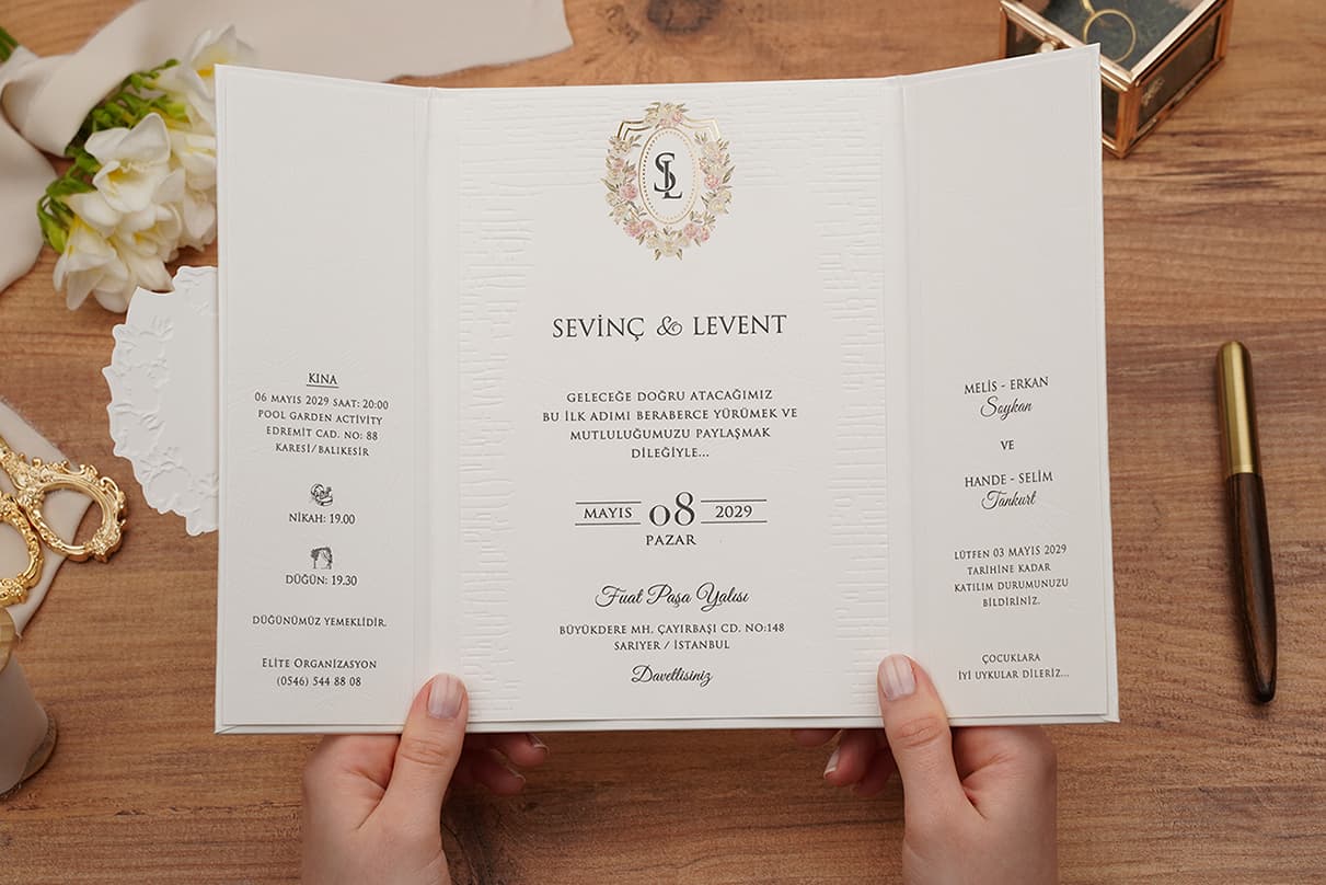 Erdem Davetiye 5112 Jelatinli 6