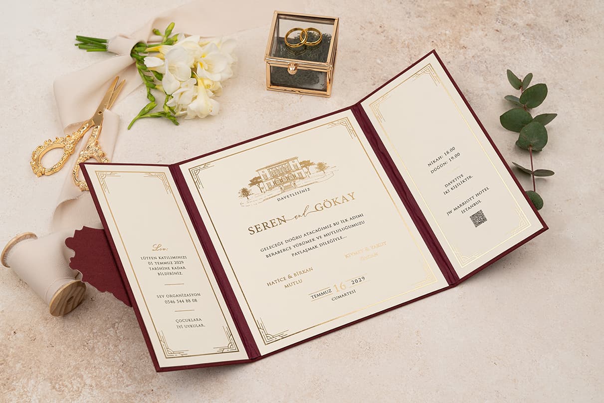 Erdem Davetiye 5113 Jelatinli 3