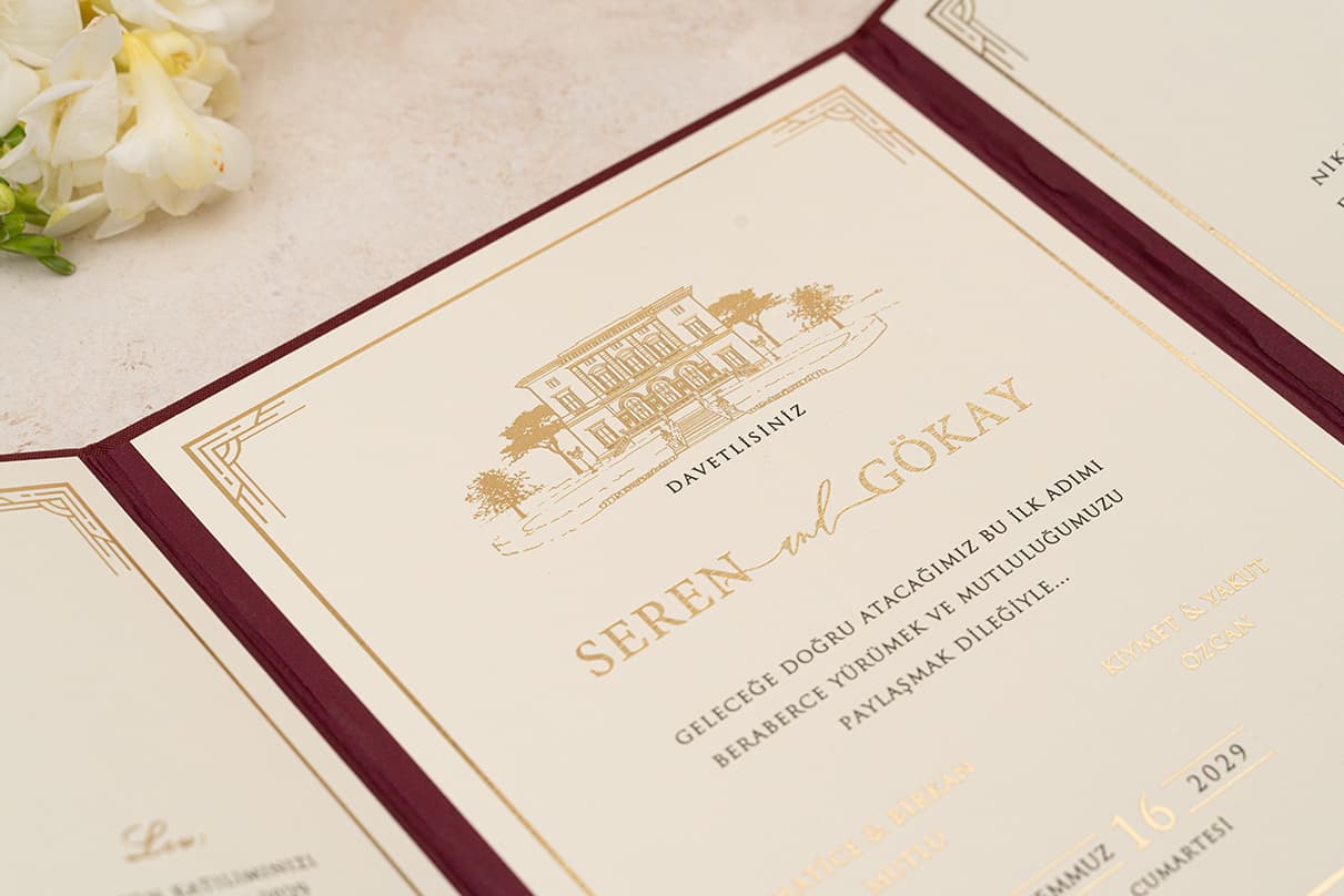 Erdem Davetiye 5113 Jelatinli 4