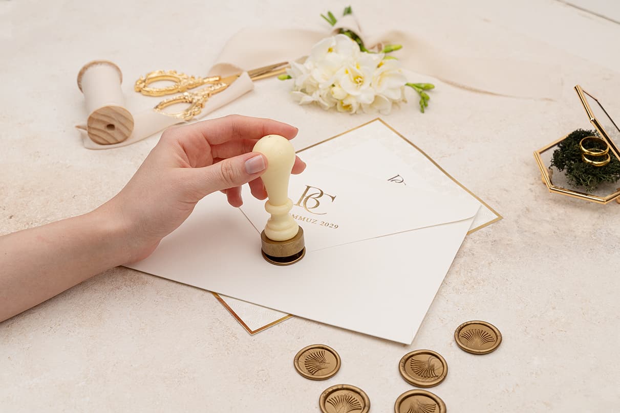 Erdem Davetiye 5118 Mühürlü 5