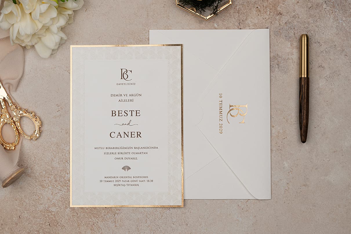 Erdem Davetiye 5118 Mühürsüz 1