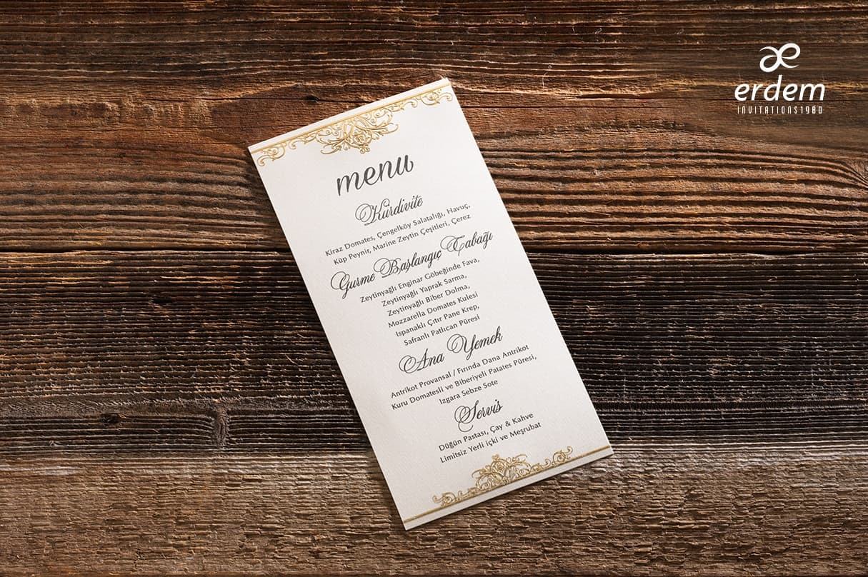 Erdem Davetiye Menü Kartı 55 1