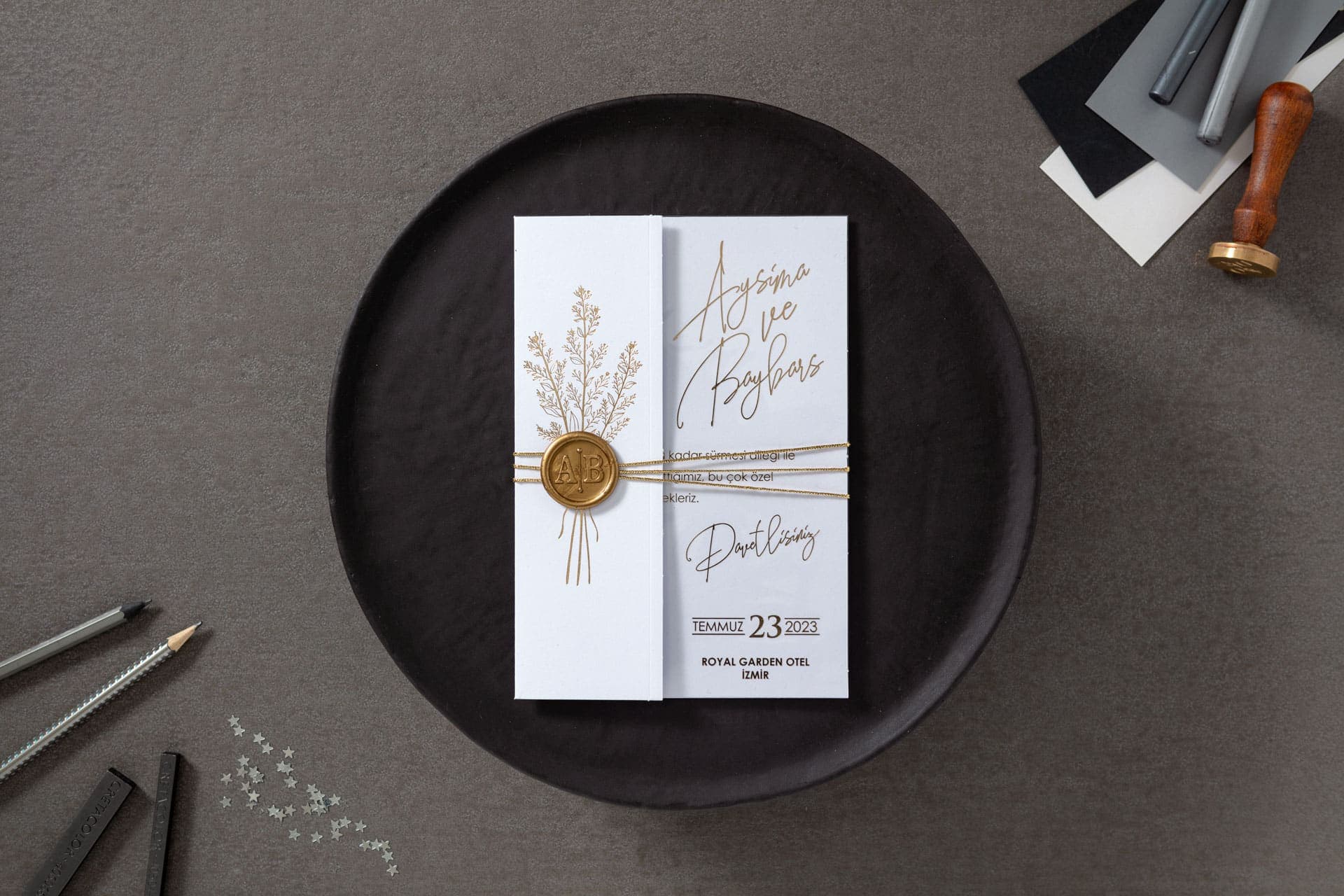 İklim Davetiye 10607 (Mühürlü) 2