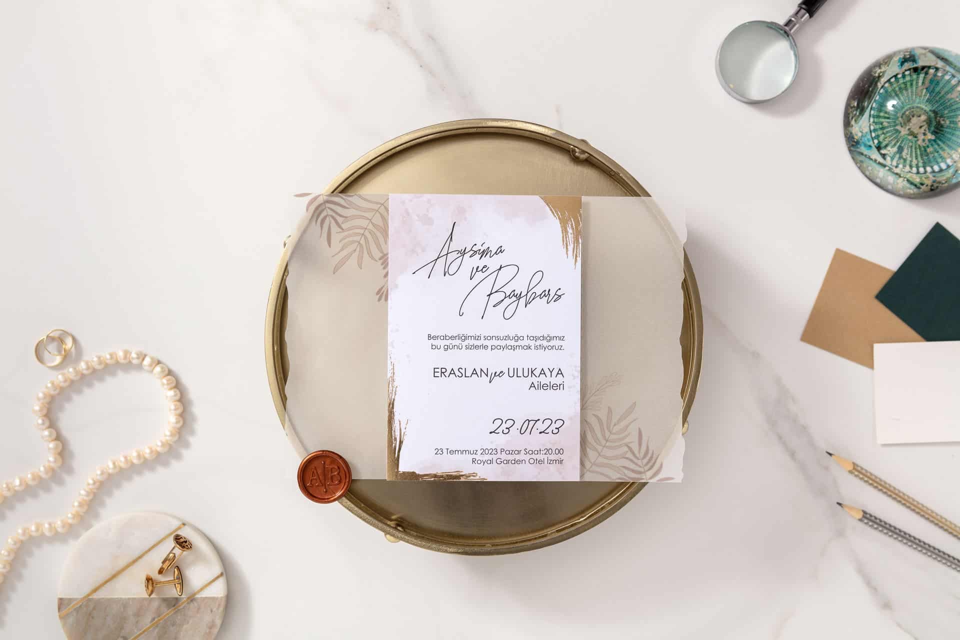 İklim Davetiye 10657 (Mühürlü) 2