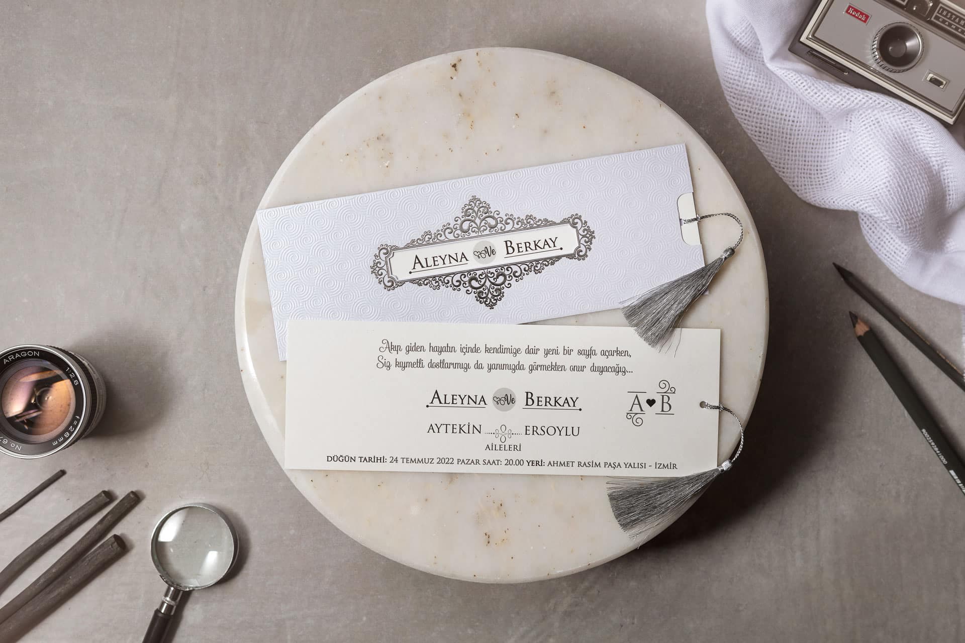 Wedding Davetiye 8176 2