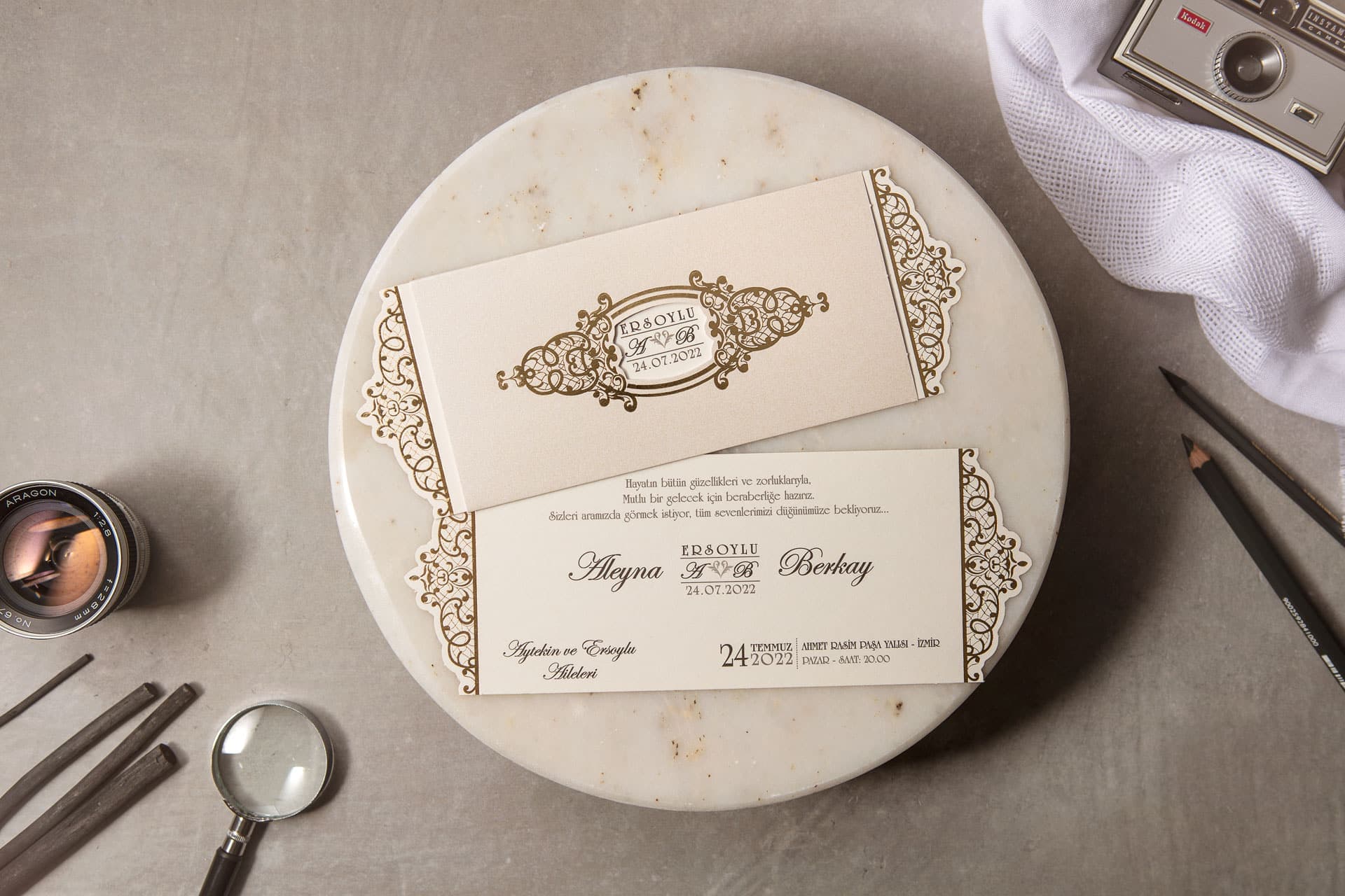 Wedding Davetiye 8221 2