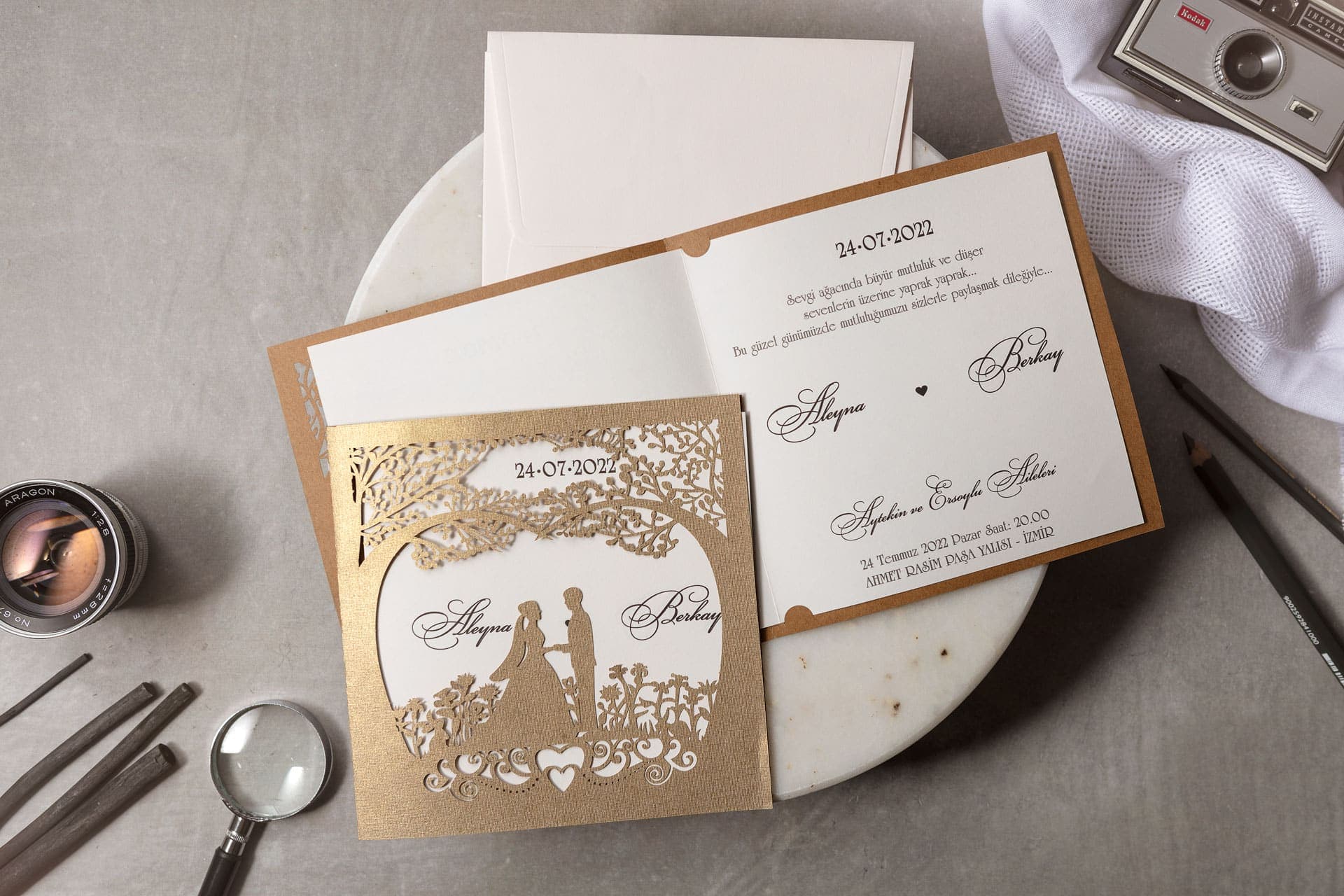 Wedding Davetiye 8325 2