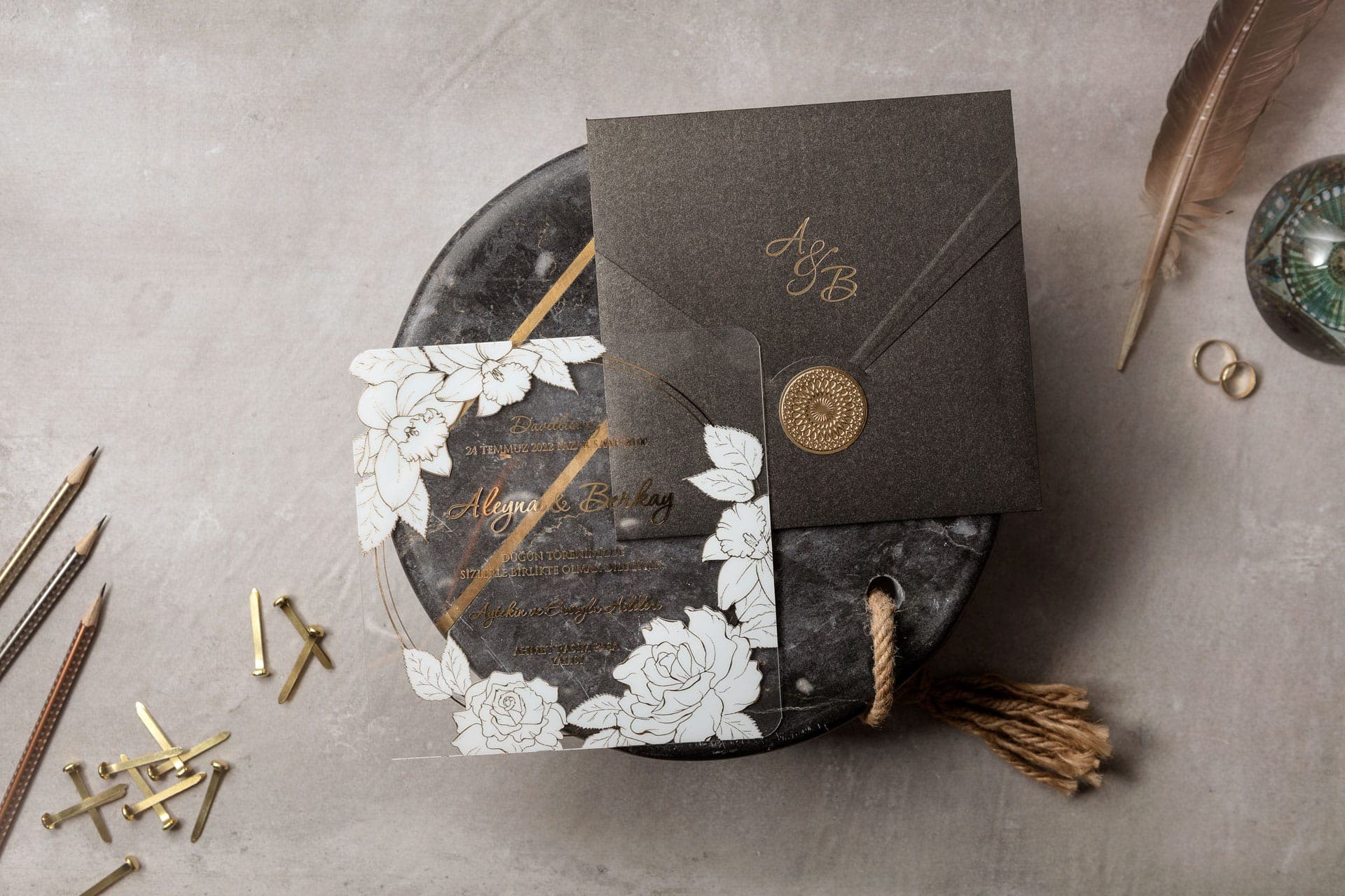 Wedding Davetiye 8379 2