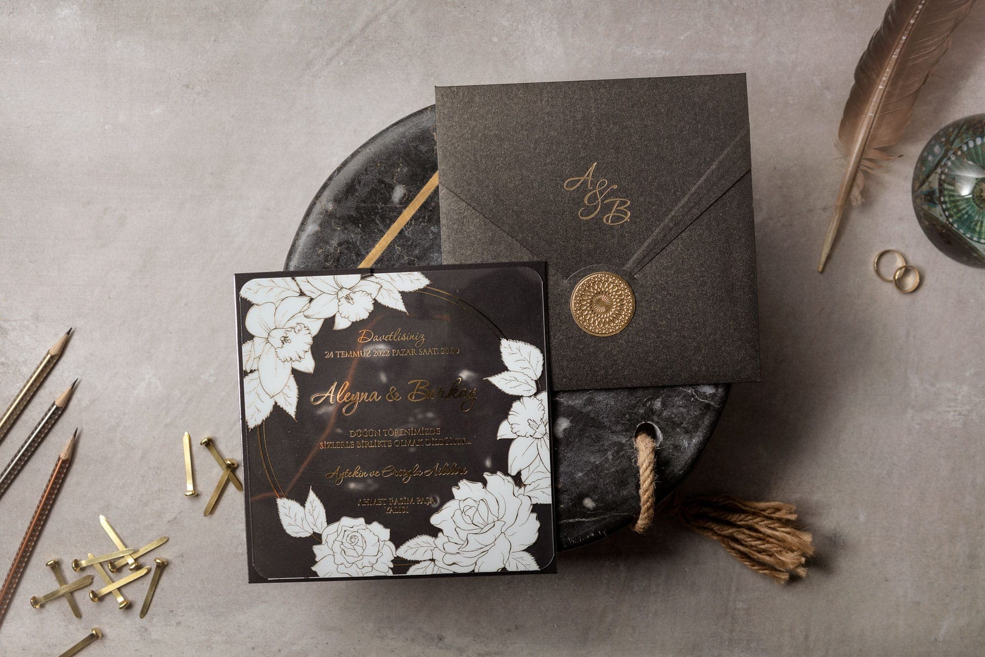 Wedding Davetiye 8379 3