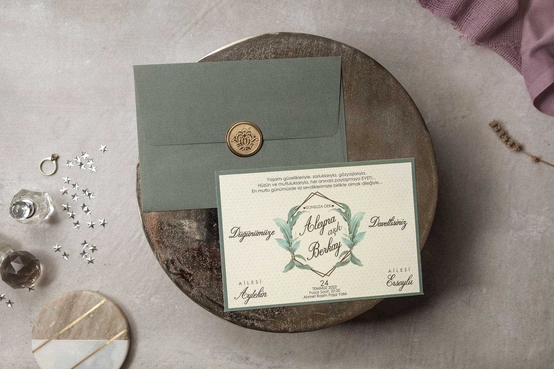 Wedding Davetiye 8381 1