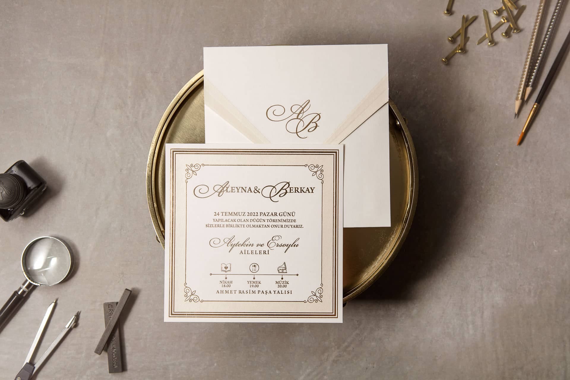 Wedding Davetiye 8382 1