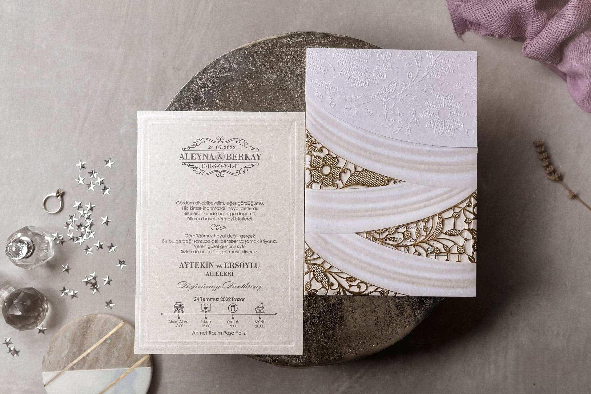 Wedding Davetiye 8383 2