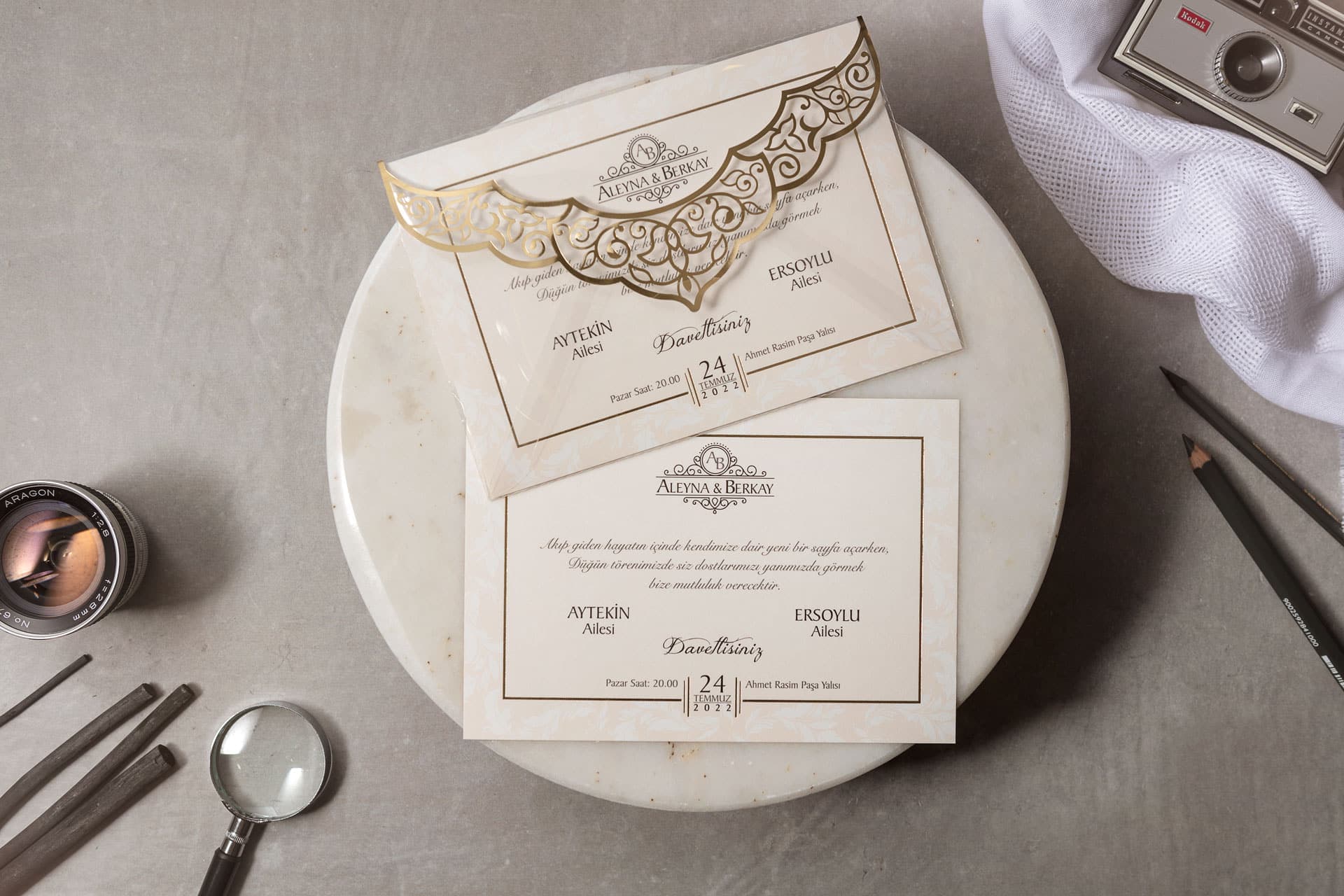 Wedding Davetiye 8385 2