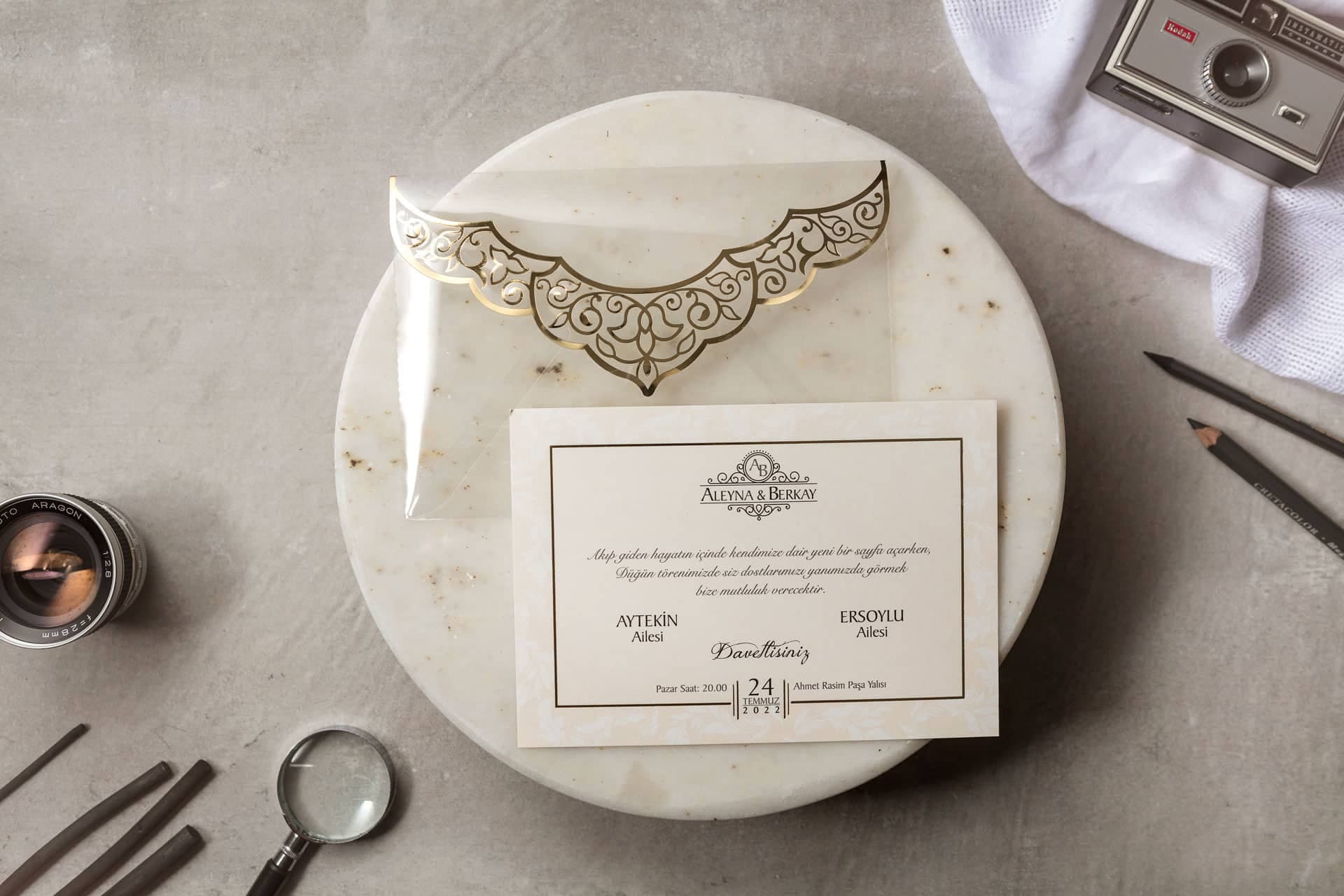 Wedding Davetiye 8385 3