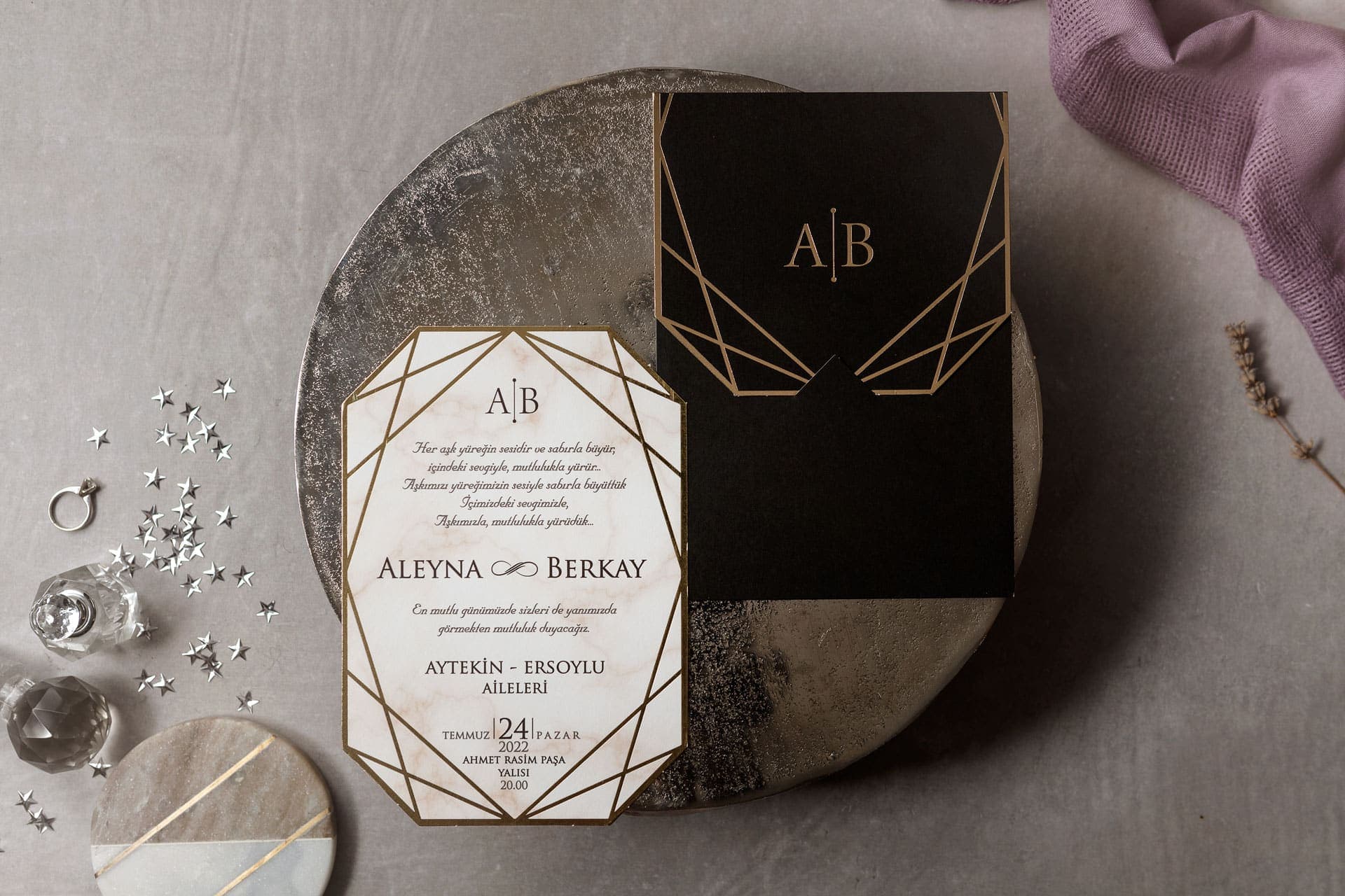 Wedding Davetiye 8387 2