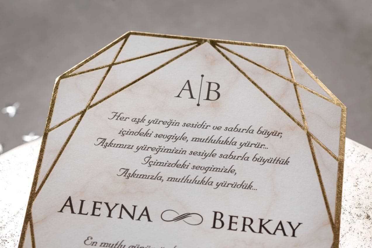 Wedding Davetiye 8387 3