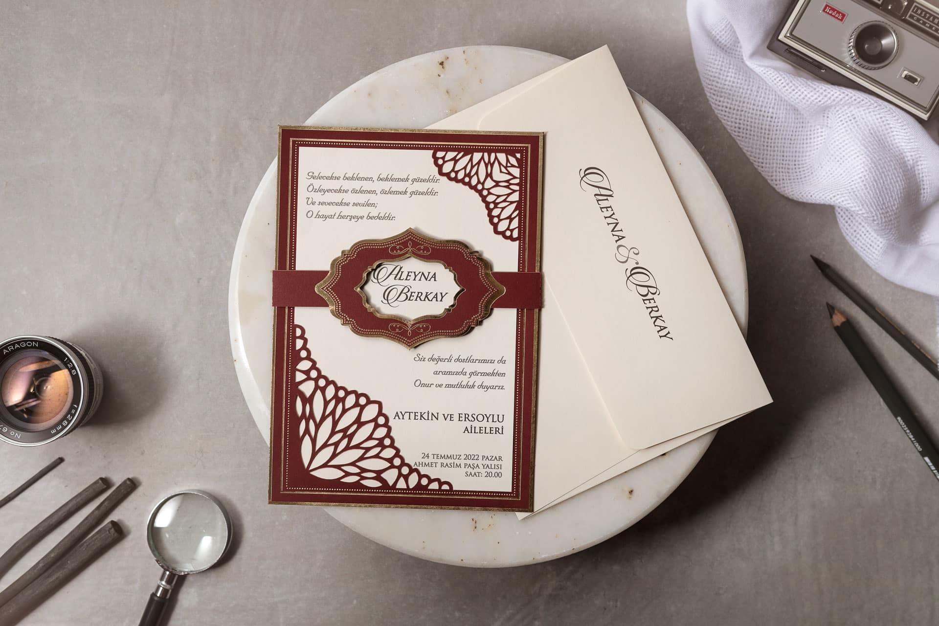 Wedding Davetiye 8392 1