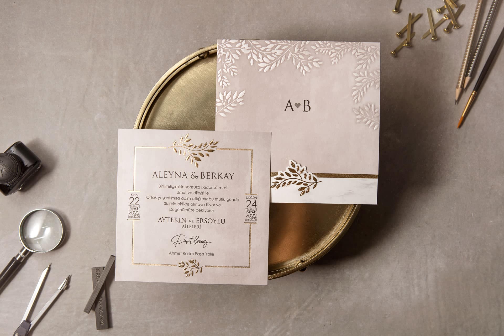 Wedding Davetiye 8394 1