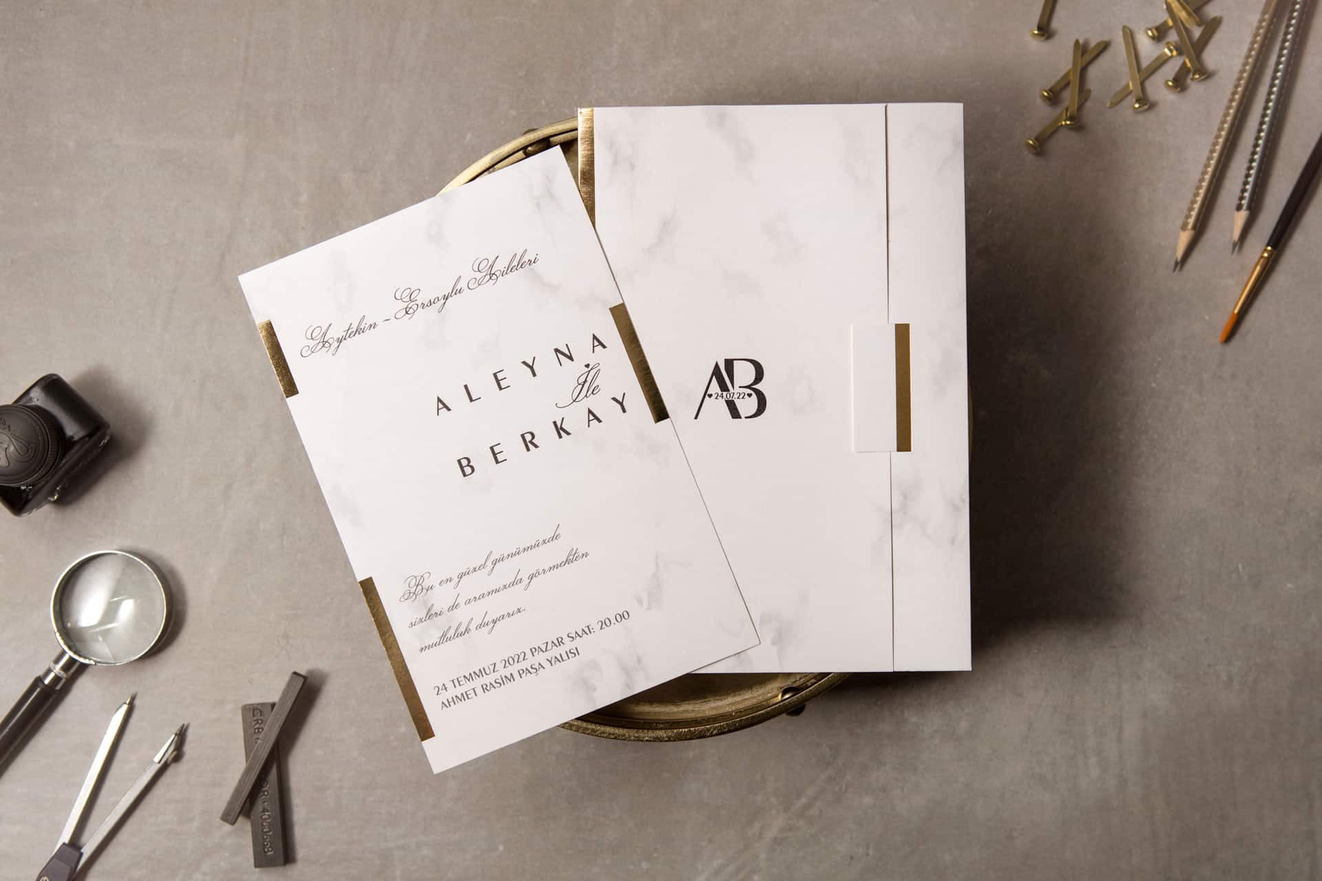 Wedding Davetiye 8395 2