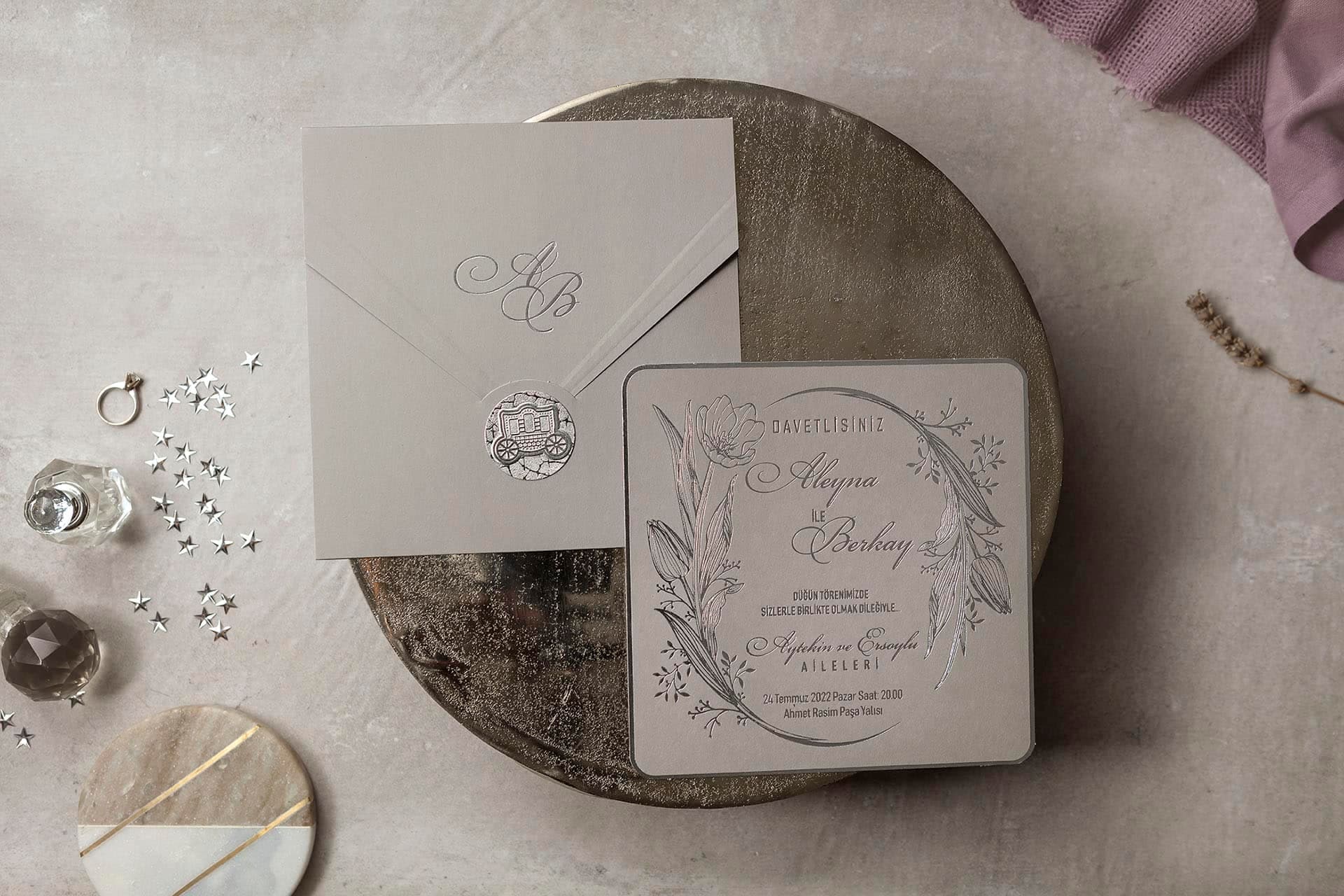 Wedding Davetiye 8399 1