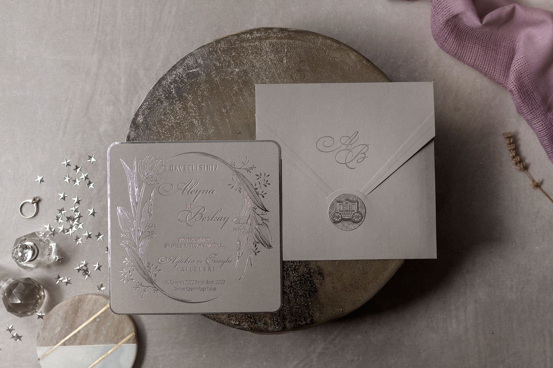 Wedding Davetiye 8399 2