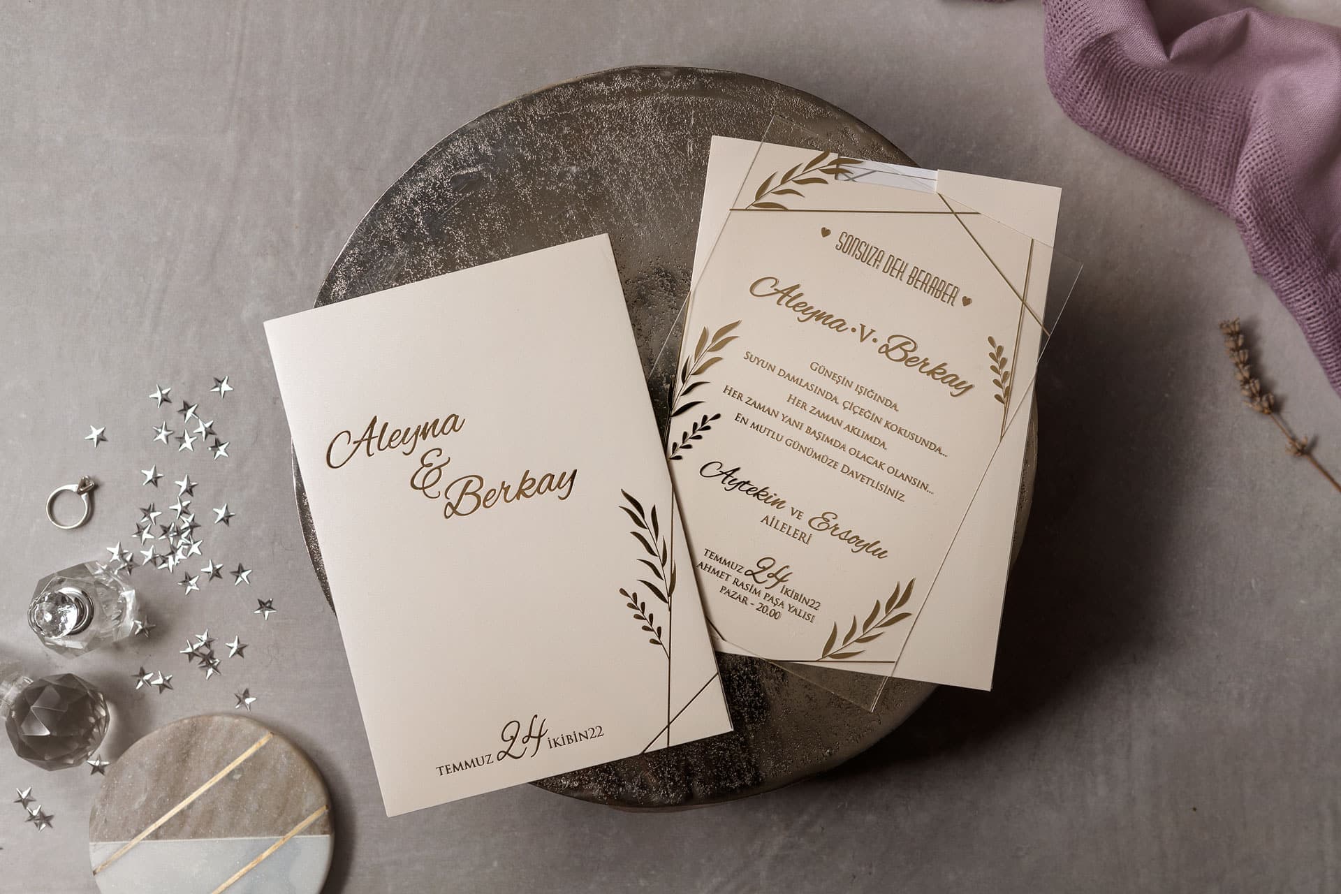 Wedding Davetiye 8401 4