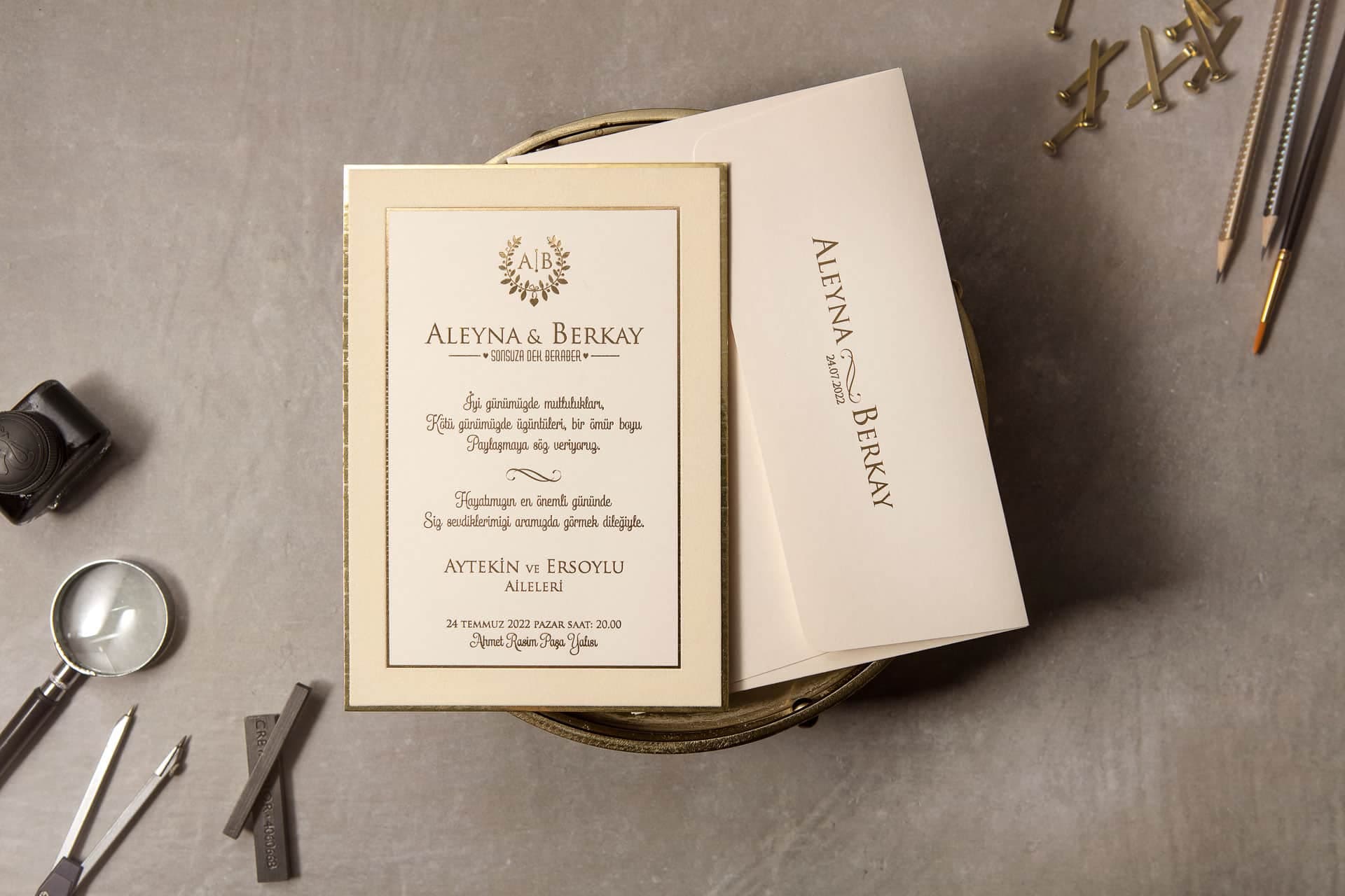 Wedding Davetiye 8402 1