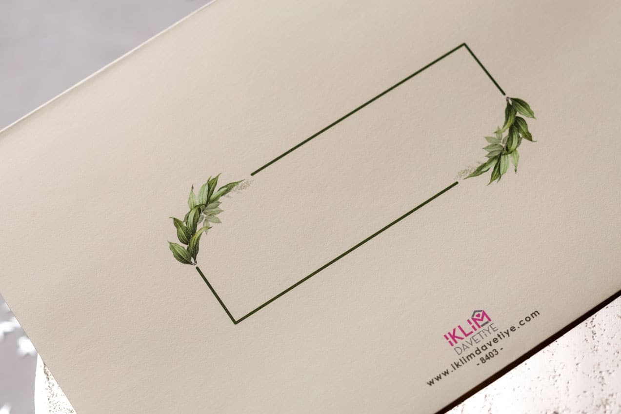 Wedding Davetiye 8403 4