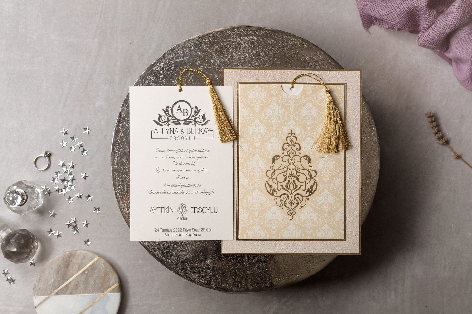 Wedding Davetiye 8405 2