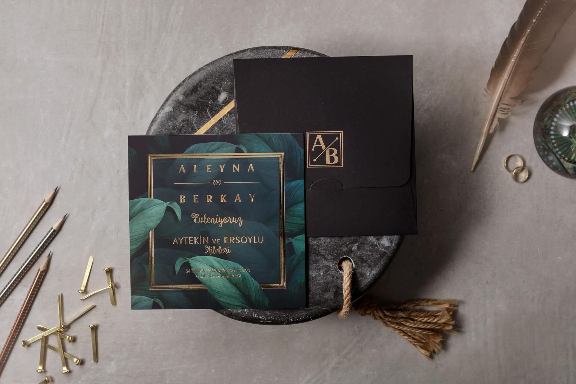 Wedding Davetiye 8406 1