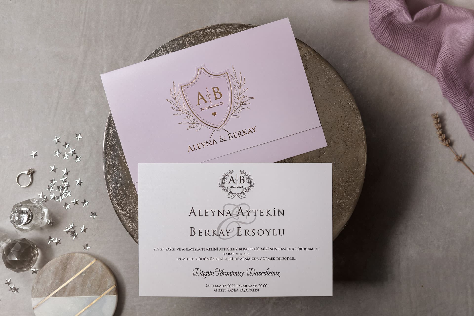 Wedding Davetiye 8410 1