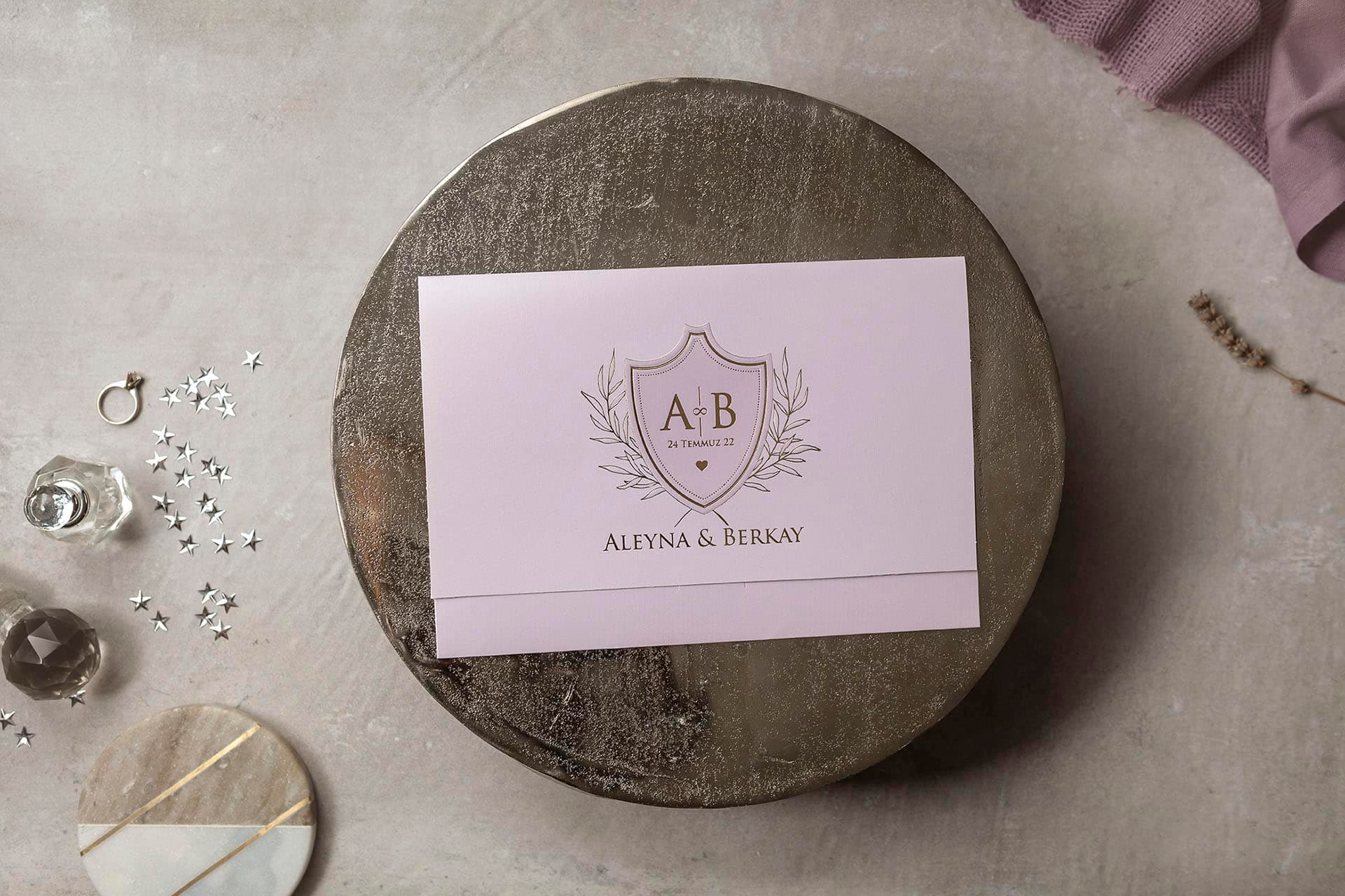 Wedding Davetiye 8410 5