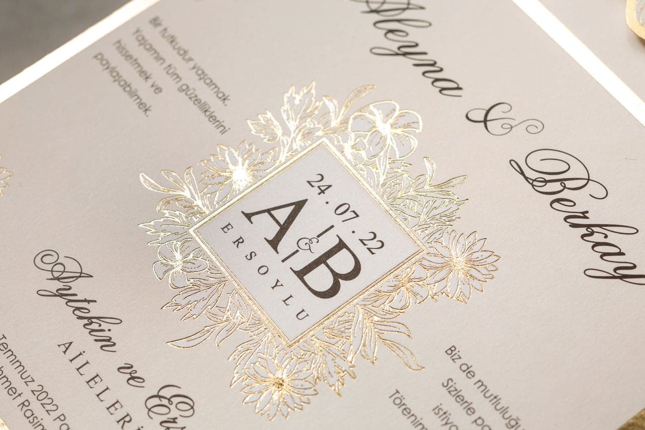 Wedding Davetiye 8413 2