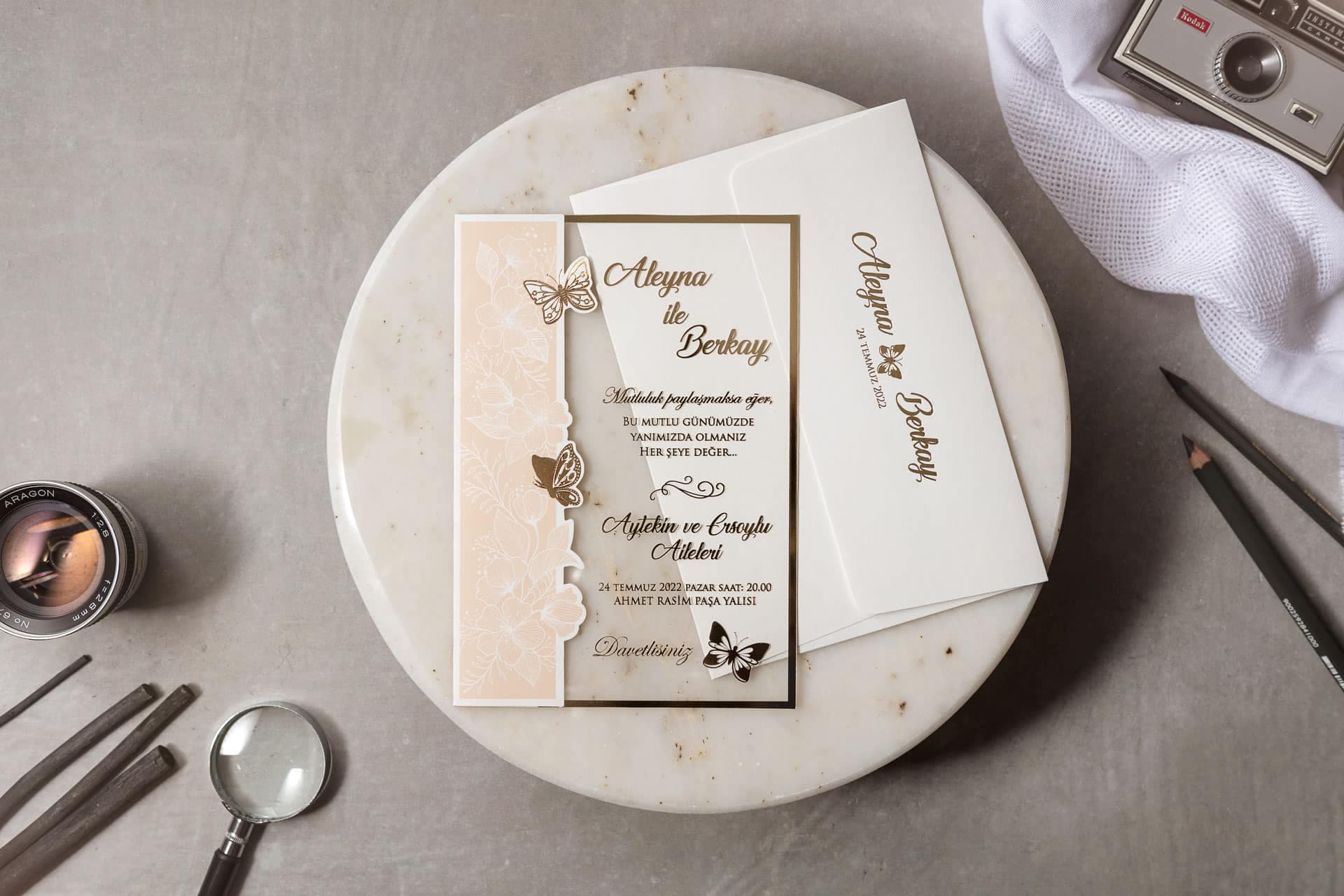 Wedding Davetiye 8414 2