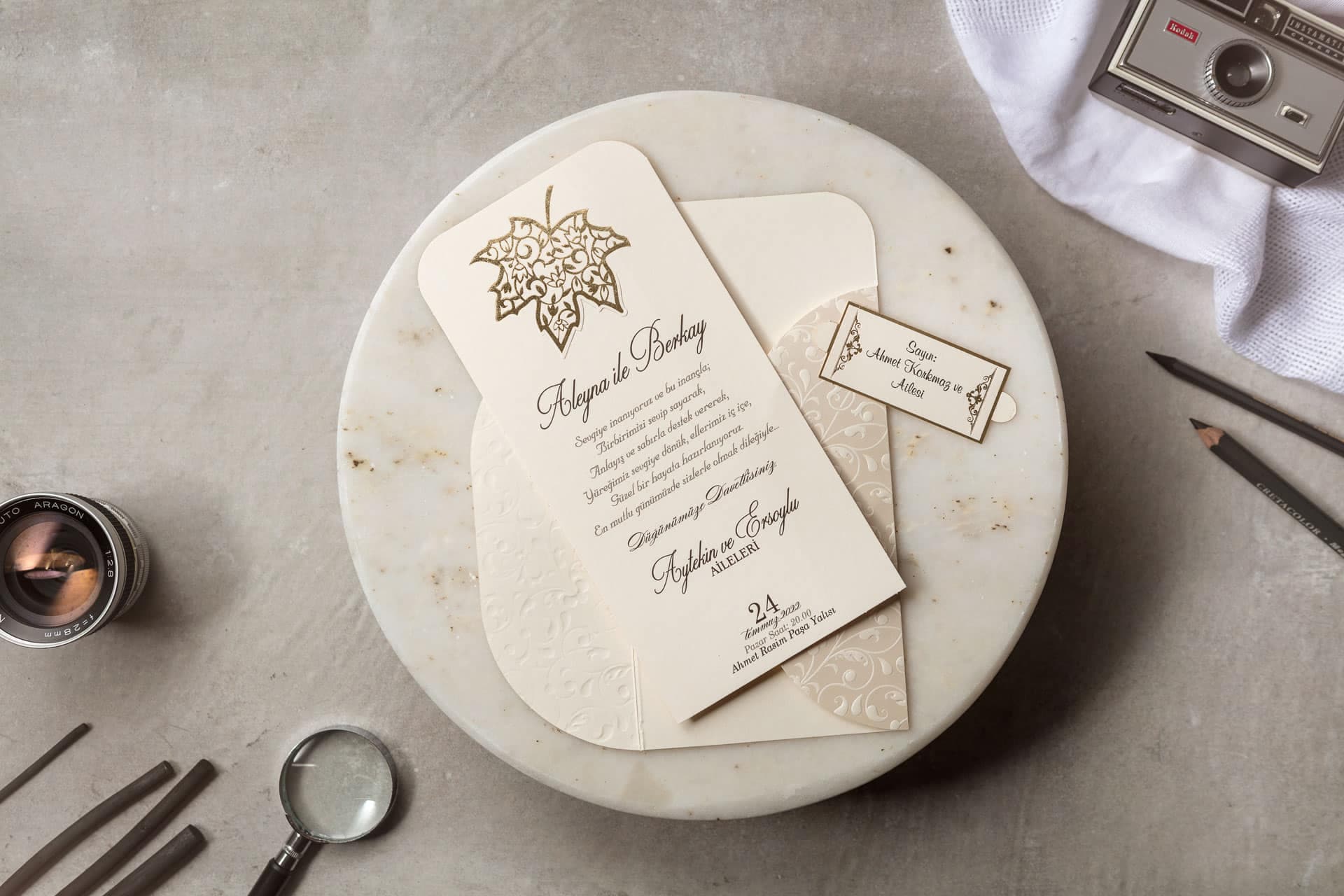 Wedding Davetiye 8417 2