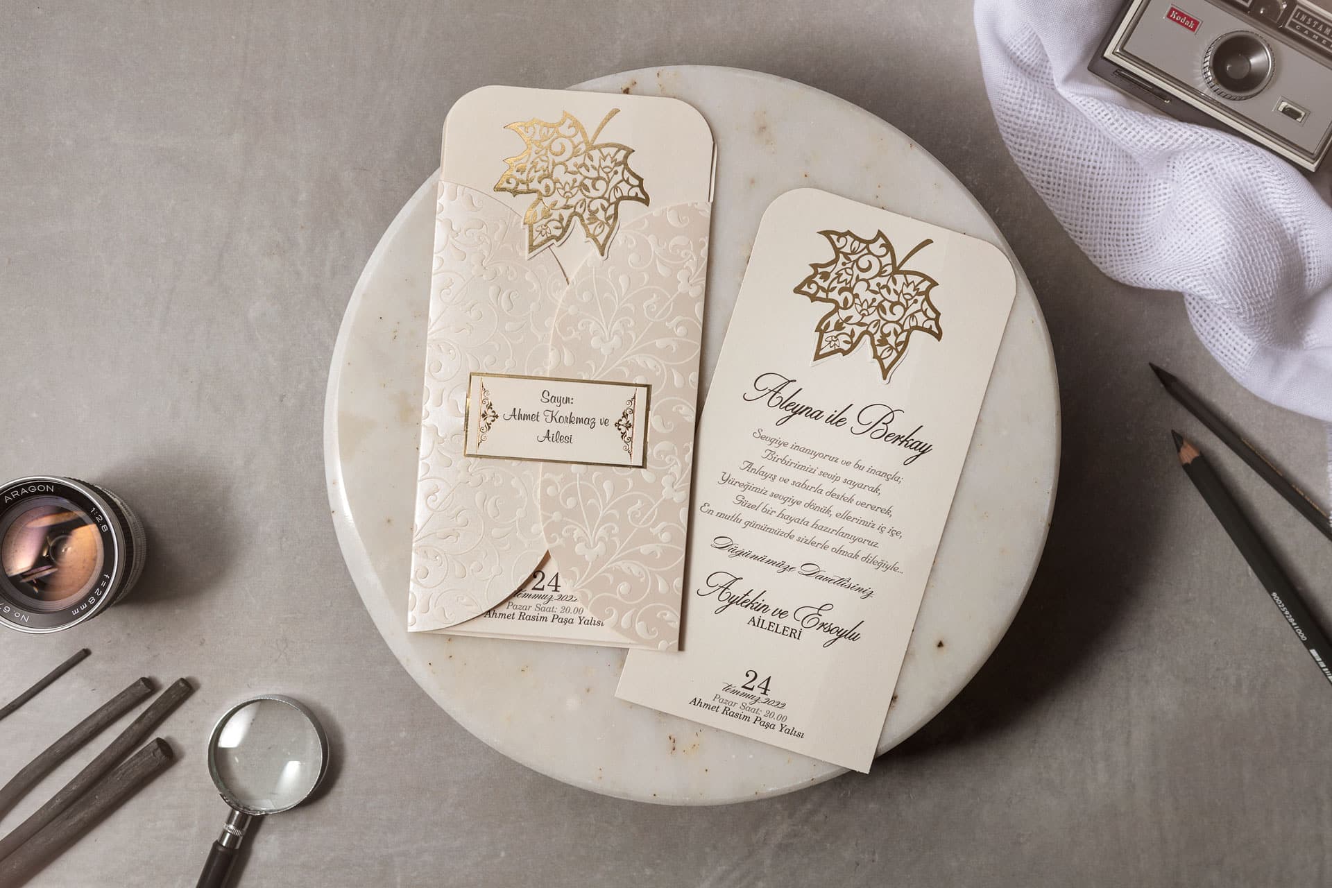 Wedding Davetiye 8417 3